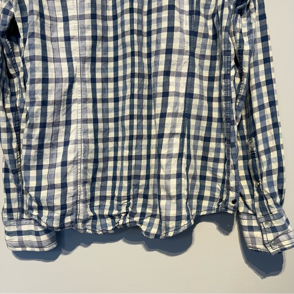 Guess Plaid Shirt / Blue / L - Picture 7 of 10